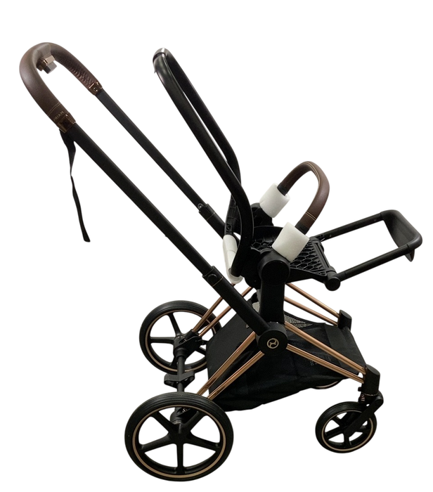 Shop Cybex PRIAM Stroller Frame And Seat, 2021, Rose Gold at GoodBuy Gear