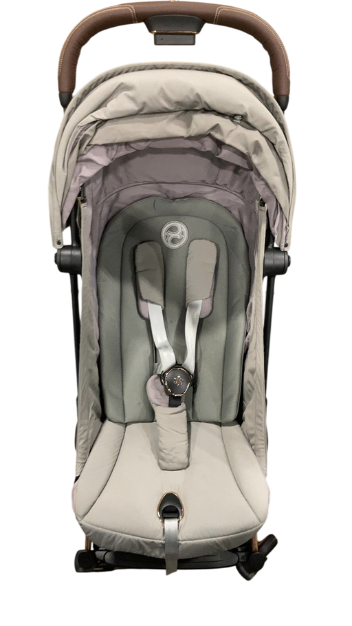 Shop Cybex Coya Stroller, 2023, Mirage Grey, Rose Gold at GoodBuy Gear