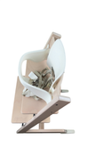 Shop Stokke Tripp Trapp High Chair with Baby Set and Tray, Serene Pink, White at GoodBuy Gear