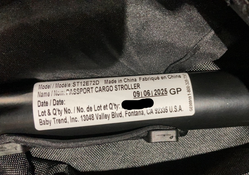 Shop Baby Trend Passport Cargo Stroller, 2025, Fieldstone Grey at GoodBuy Gear