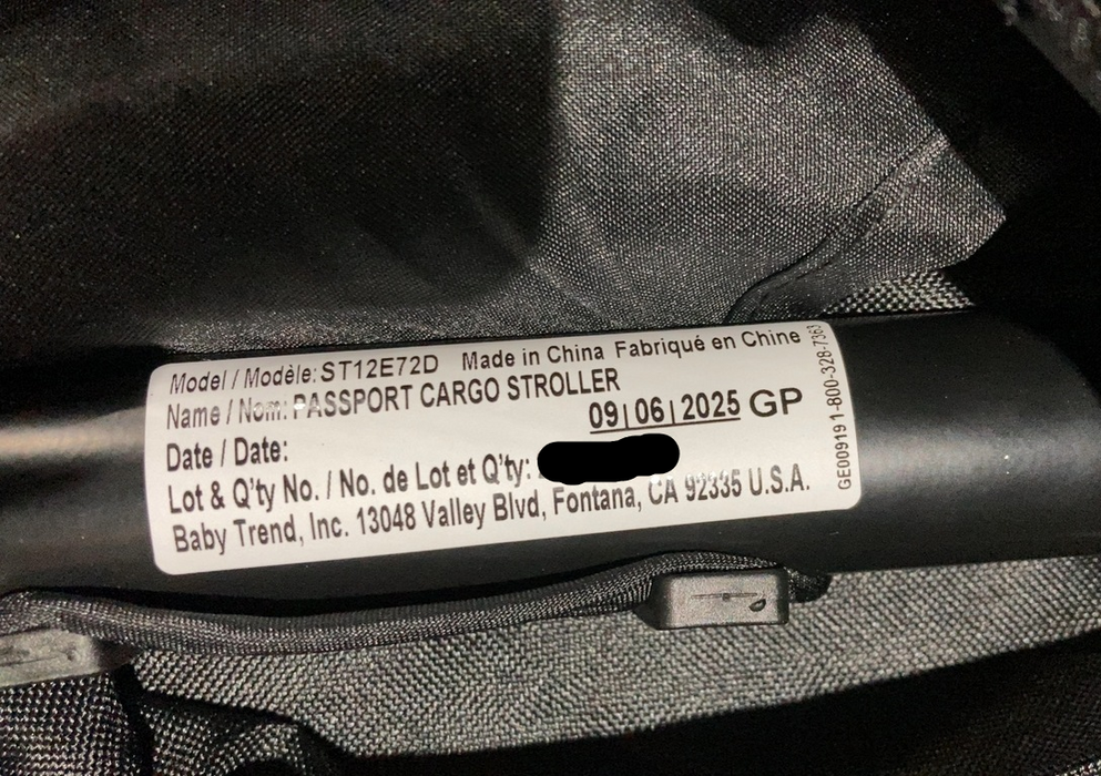Shop Baby Trend Passport Cargo Stroller, 2025, Fieldstone Grey at GoodBuy Gear