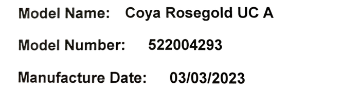 Shop Cybex Coya Stroller, 2023, Rose Gold, Sepia Black at GoodBuy Gear