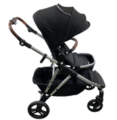 Shop Mockingbird Single to Double 2.0 Stroller, 2024, Black, Silver With Penny Leather, Watercolor Drops at GoodBuy Gear