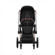 Shop Cybex Priam4 Stroller, 2025, Rose Gold, Sepia Black at GoodBuy Gear