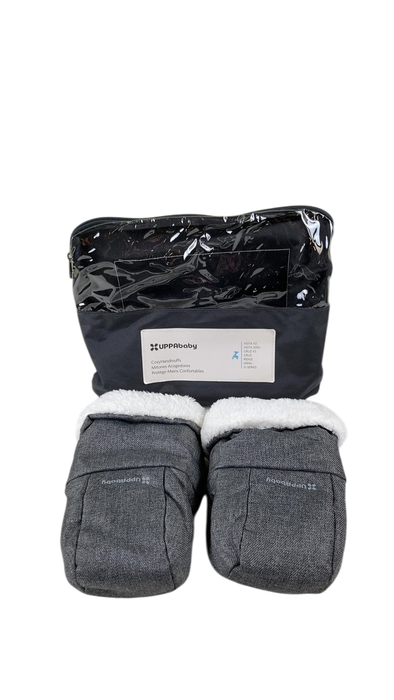 Shop UPPAbaby Cozy Handmuffs, Jordan/Greyson (Charcoal Melange) at GoodBuy Gear