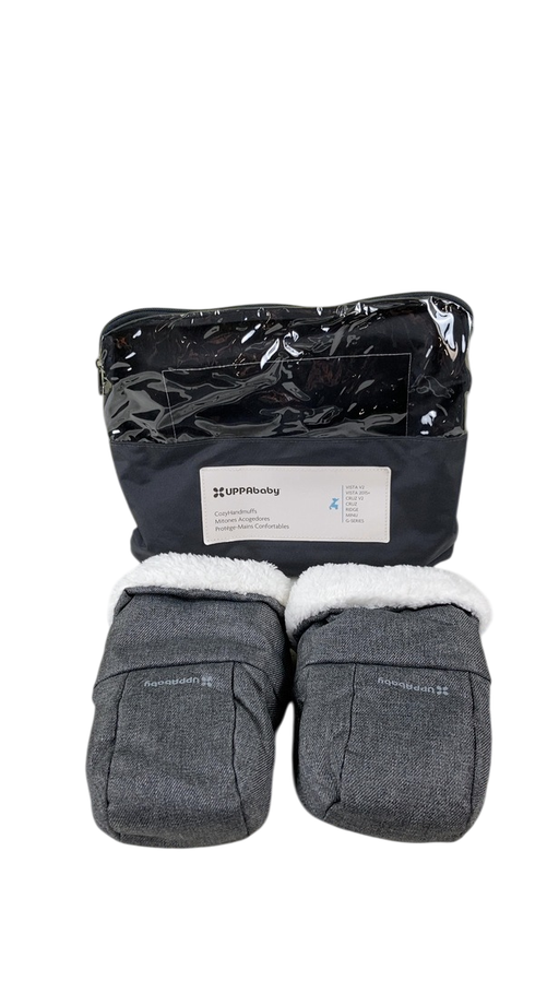 Shop UPPAbaby Cozy Handmuffs, Jordan/Greyson (Charcoal Melange) at GoodBuy Gear