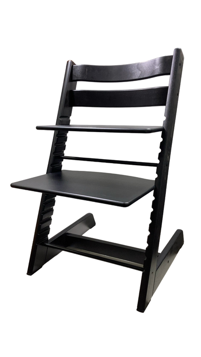 Shop Stokke Tripp Trapp High Chair With Baby Set, 1, Oak Black at GoodBuy Gear