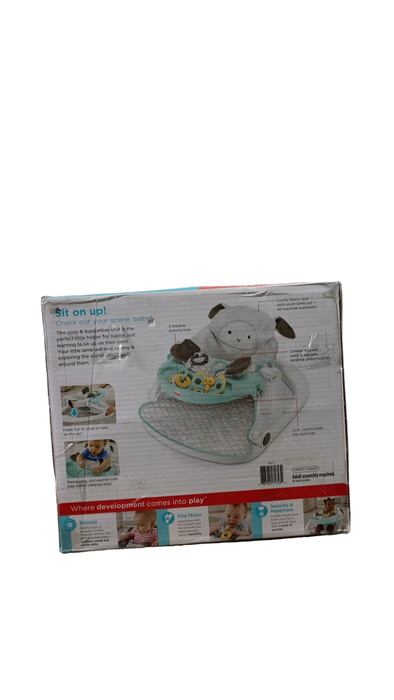 Shop Fisher Price Premium Sit-Me-Up Floor Seat with Toy Tray, Lamb at GoodBuy Gear