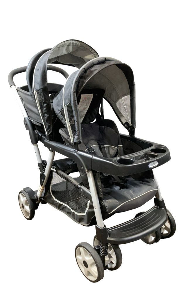 Ready2grow click connect indoctrinated double stroller