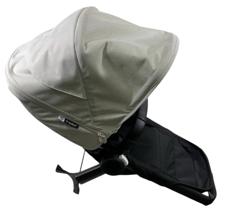 Bugaboo Donkey 5 Duo Extension Set, Black, Midnight Black, Misty White, 2025, with Canopy