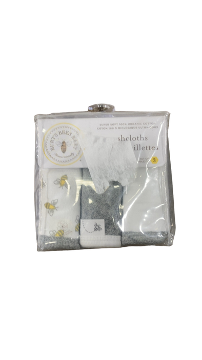 Shop Burt's Bees Baby Washcloths, 3 Pack, Honey Bee at GoodBuy Gear
