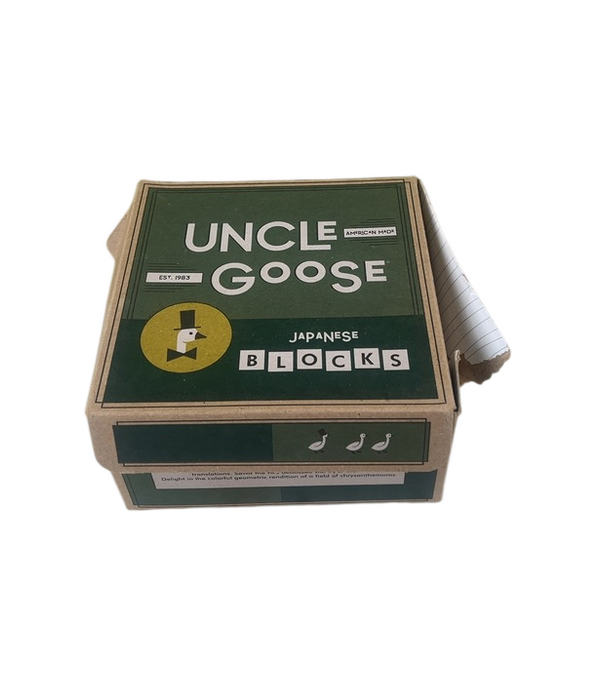 Shop Uncle Goose Japanese Character Blocks, 32 Set at GoodBuy Gear