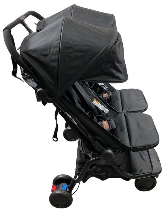 Shop Mountain Buggy Nano Duo Stroller, 2024, Black at GoodBuy Gear