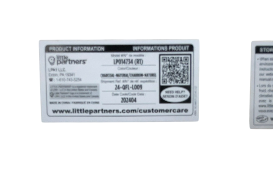 Shop Little Partners Learn ‘N Fold Learning Tower, Charcoal with Natural at GoodBuy Gear