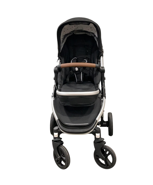 Shop Mockingbird Single 2.0 Stroller, Black, Watercolor Drops, Silver With Penny Leather, 2025 at GoodBuy Gear