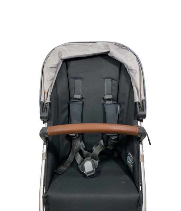 secondhand UPPAbaby VISTA RumbleSeat V2, 2015+, 2020, Gregory (Blue Melange)