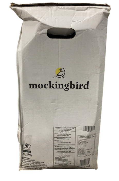 Shop Mockingbird Single 2.0 Stroller, Black, Windowpane, Silver With Penny Leather, 2025 at GoodBuy Gear