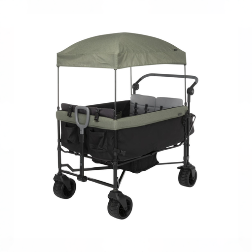 Shop Safety 1st Summit Sprint Quad Wagon Stroller, Olive Haze at GoodBuy Gear
