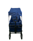 secondhand Wonderfold X2 Push + Pull Double Stroller Wagon, 2022, Sapphire Navy