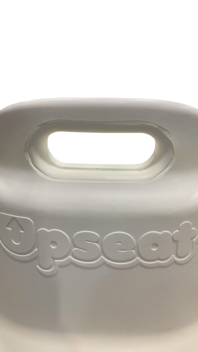 Shop Upseat Baby Floor & Booster Seat with Tray, Coconut (White) at GoodBuy Gear