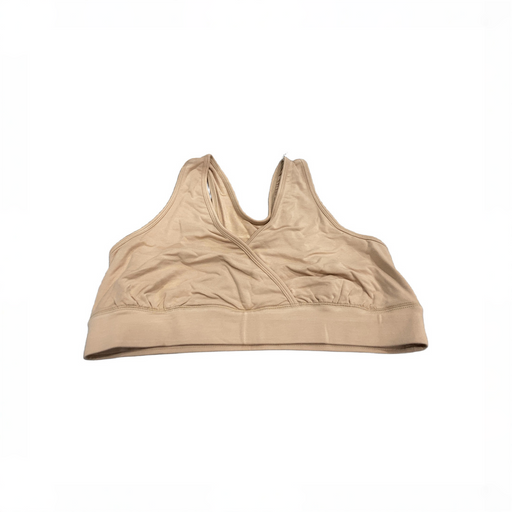 Shop Kindred Bravely French Terry Racerback Nursing and Sleep Bra, Beige, Large - Busty/Grande+ at GoodBuy Gear