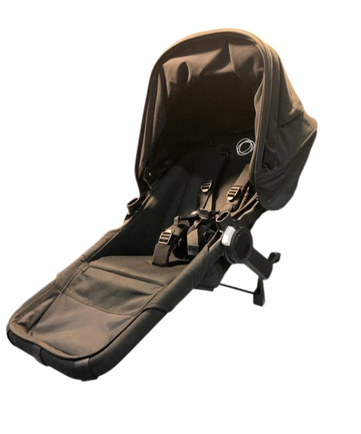 Shop Bugaboo Donkey 5 Duo Extension Set, 2023, Black, Midnight Black, Midnight Black, with Canopy at GoodBuy Gear