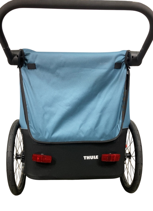 Shop Thule Courier Bike Convertible Trailer, 2022, Aegean Blue at GoodBuy Gear