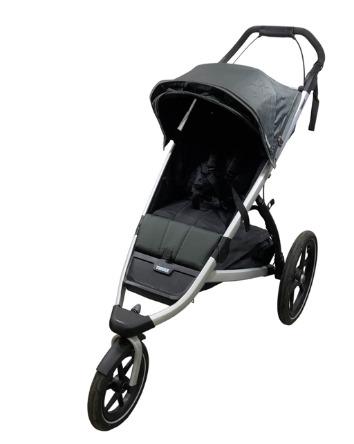 used Thule Urban Glide 2 Jogging Stroller Single, Aluminum, Dark Shadow, 2021