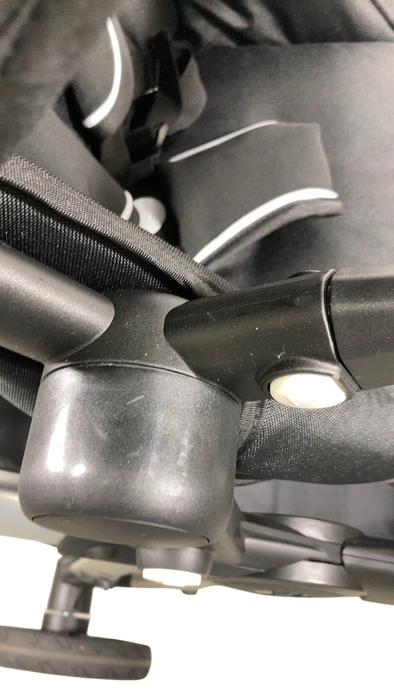Shop Mockingbird Single to Double 2.0 Stroller, 2024, Black, Silver With Penny Leather, Watercolor Drops at GoodBuy Gear