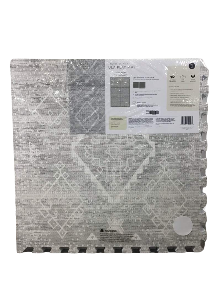 House Of Noa Little Nomad Play Mat, 4x6', UlaGrey