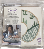 Shop Boppy Luxe Nursing and Infant Support Pillow Slipcover, Green Leaves at GoodBuy Gear