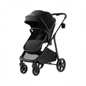 Shop Mompush Wiz Stroller, 2025, Black at GoodBuy Gear