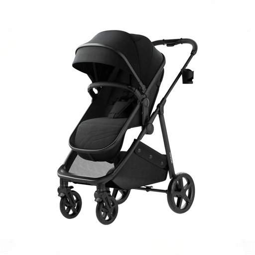 Shop Mompush Wiz Stroller, 2025, Black at GoodBuy Gear
