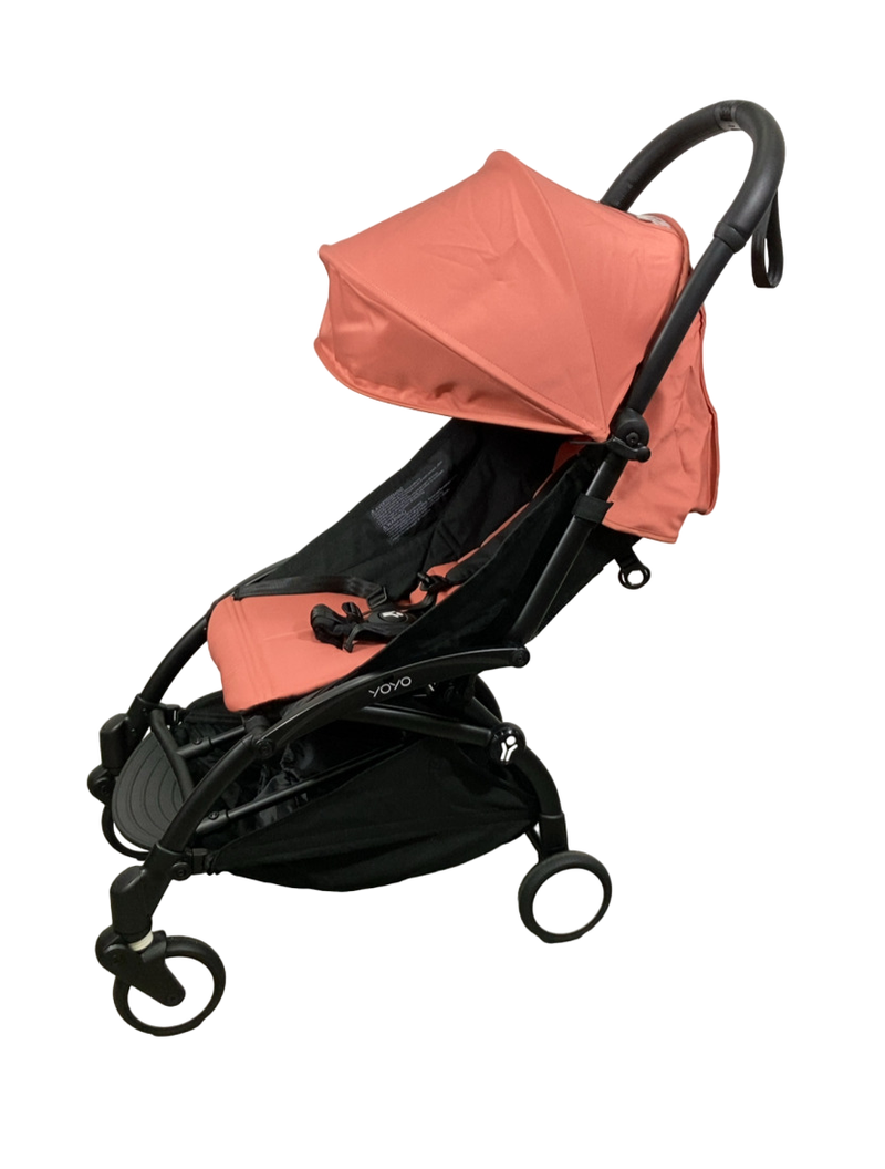 Babyzen YOYO2 Complete Stroller, Black with Ginger, 2024