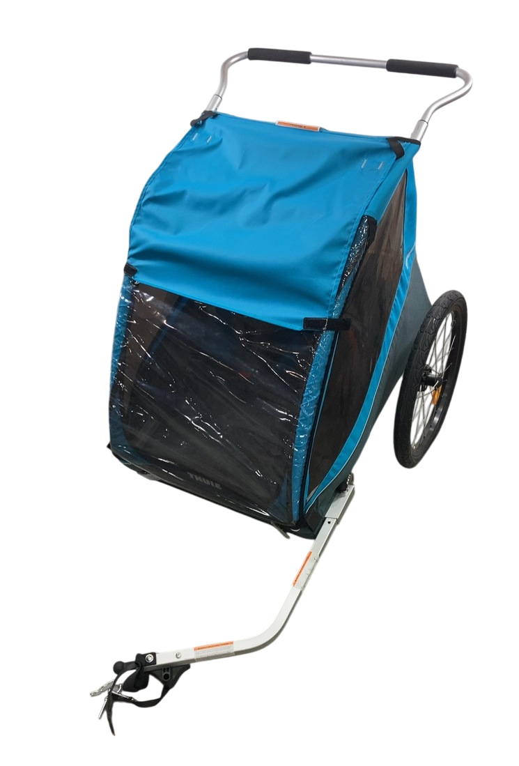 thule coaster xt bike trailer stroller Thule Coaster XT Bike Trailer, 2021, Blue
