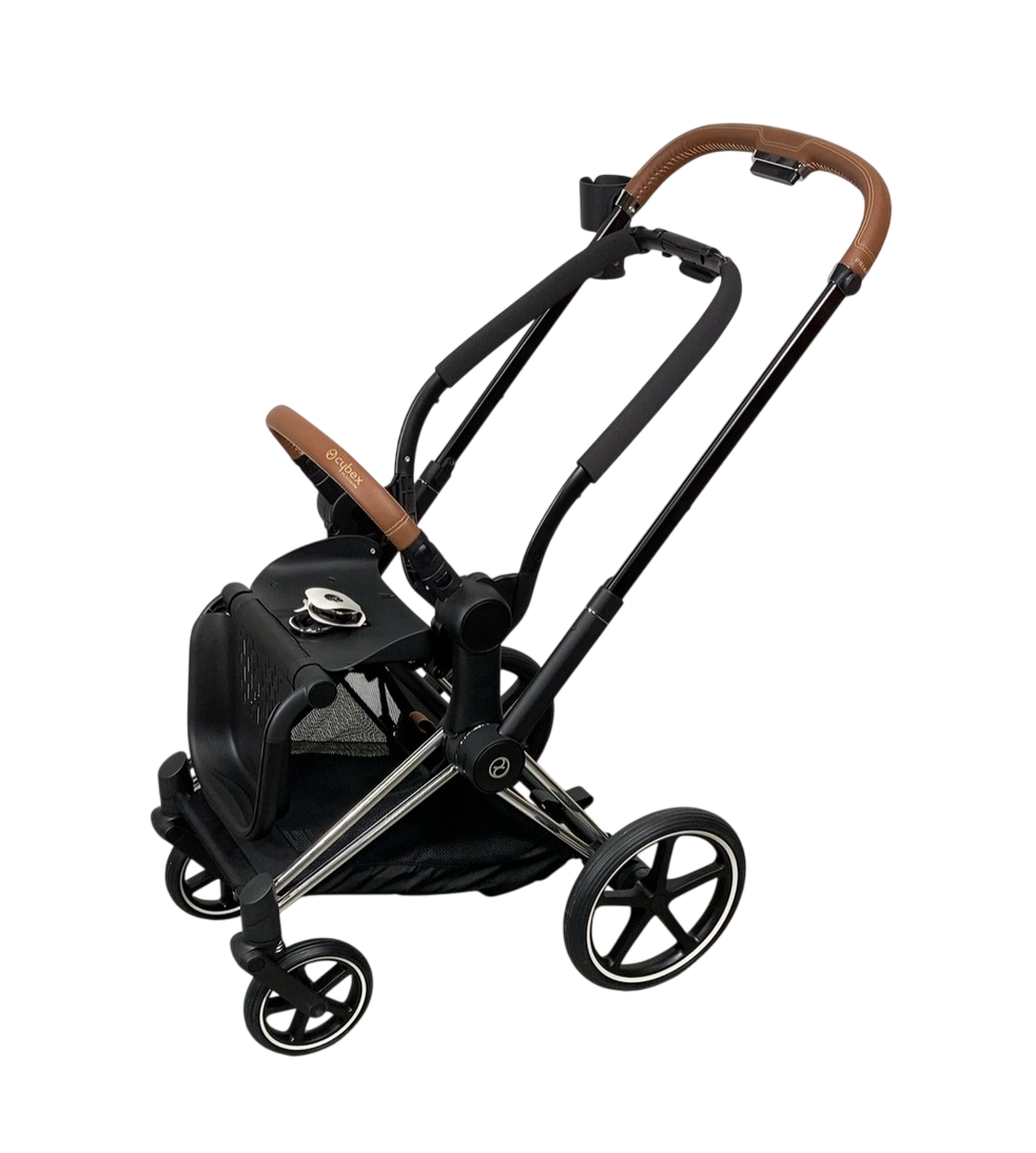 cybex priam car seat Cybex PRIAM Stroller Frame And Seat, 2023, Chrome/Brown