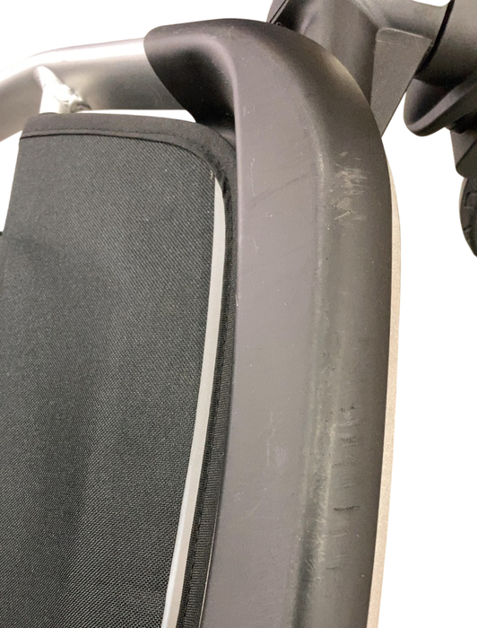 Shop Mockingbird Single to Double 2.0 Stroller, 2024, Black, Silver With Penny Leather, Windowpane at GoodBuy Gear