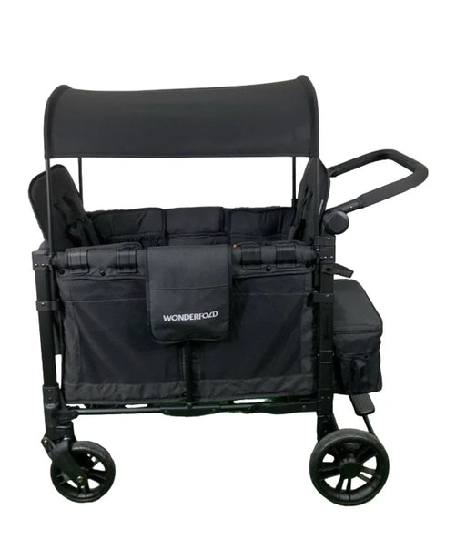 Shop Wonderfold W2 Elite Multifunctional Stroller Wagon, 2024, Volcanic Black at GoodBuy Gear