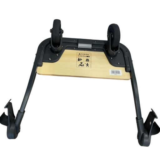 Shop UPPAbaby VISTA PiggyBack Ride-Along Board (2015+), Natural Wood/Black at GoodBuy Gear