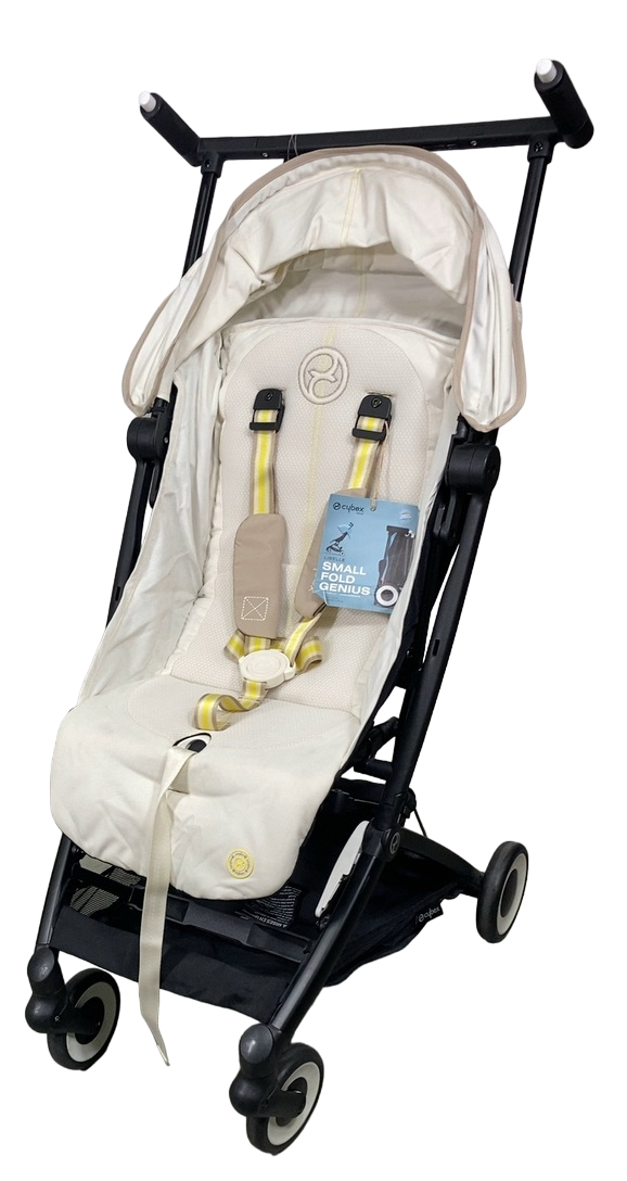 cybex libelle small fold genius Cybex Libelle Compact Stroller, 2024, Seashell White