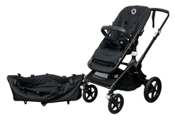 Shop Bugaboo Fox Stroller, 2018, Black, Midnight Black, Midnight Black at GoodBuy Gear