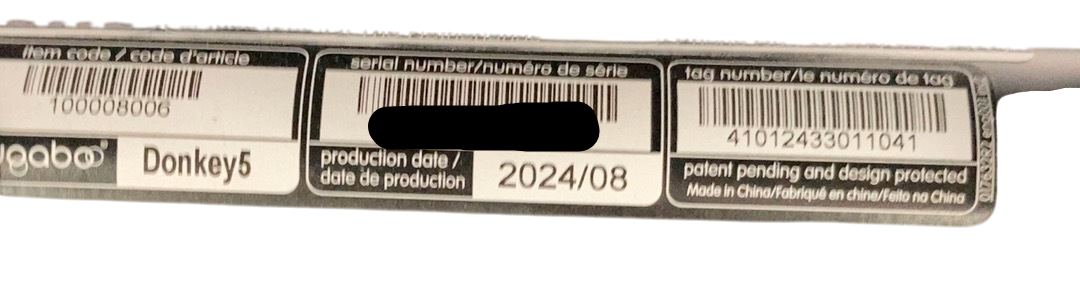 Shop Bugaboo Donkey 5 Mono Stroller, 2024, Black, Black, Midnight Black at GoodBuy Gear