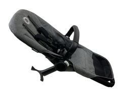 Shop Bugaboo Donkey 5 Duo Extension Set, 2023, Black, Grey Melange, without Canopy at GoodBuy Gear