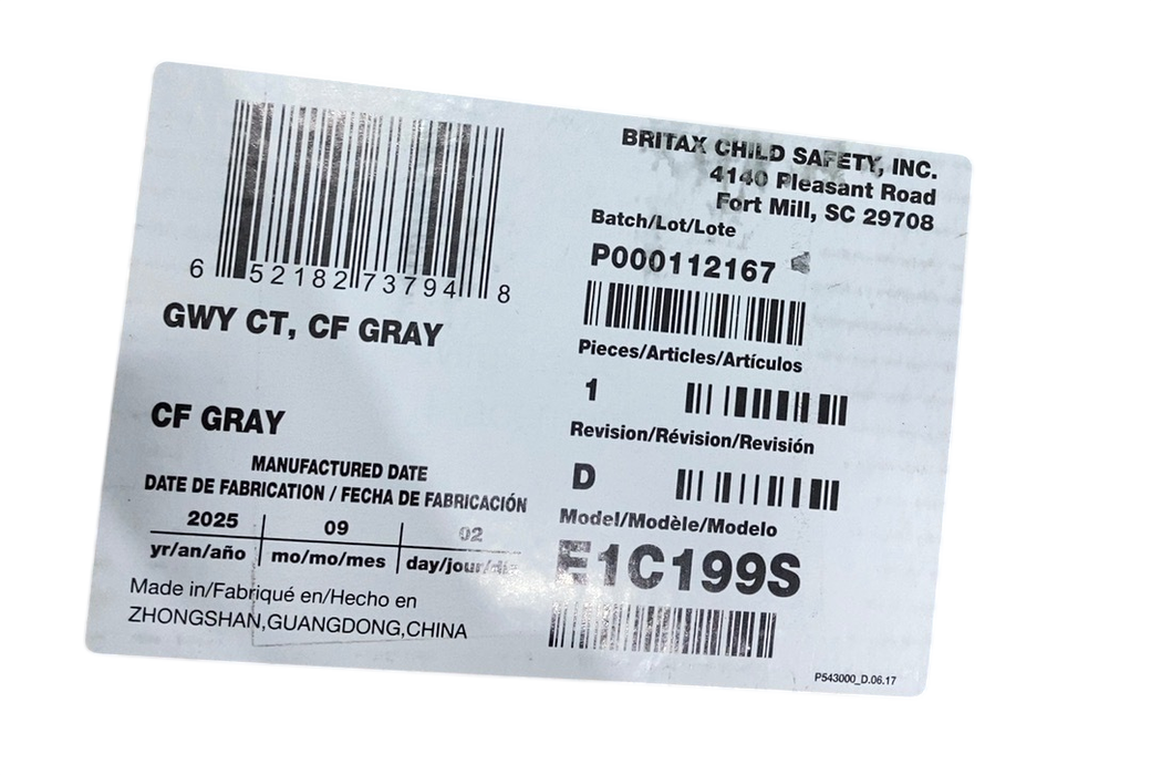 Shop Britax Grow With You ClickTight Harness-2-Booster Seat, 2025, Cool Flow Grey at GoodBuy Gear