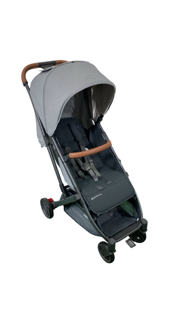 uppababy minu v2 recline UPPAbaby MINU V2 Stroller, 2024, Greyson (Charcoal Melange)