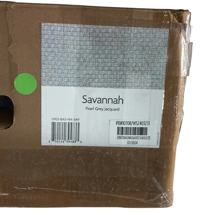 Shop UPPAbaby Bassinet V3, Savannah (Pearl Gray Jacquard) at GoodBuy Gear