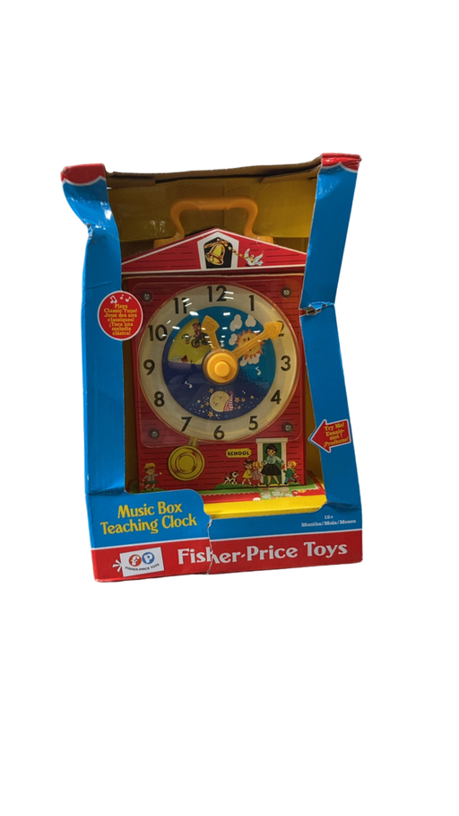 Shop Fisher Price Music Box Teaching Clock at GoodBuy Gear