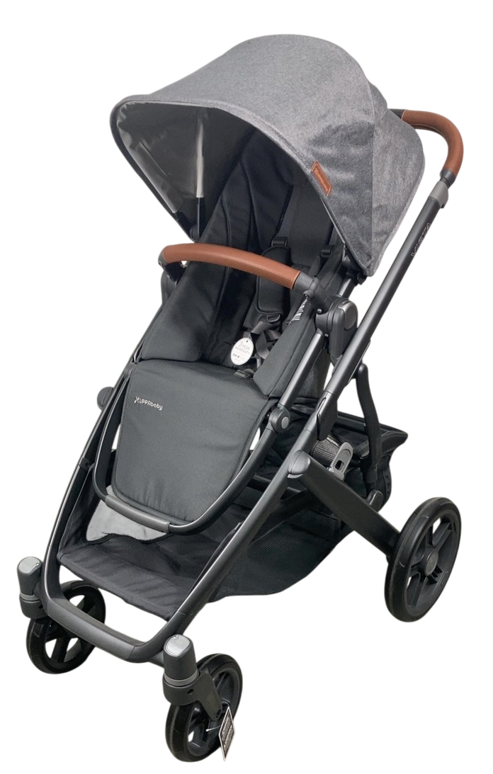 uppababy vista charcoal melange UPPAbaby Vista V3 Stroller, 2024, Greyson (Charcoal Melange)