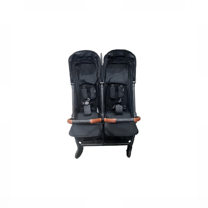 Shop DRAFT - Silver Cross Jet Double Travel Stroller, 2025, Black at GoodBuy Gear