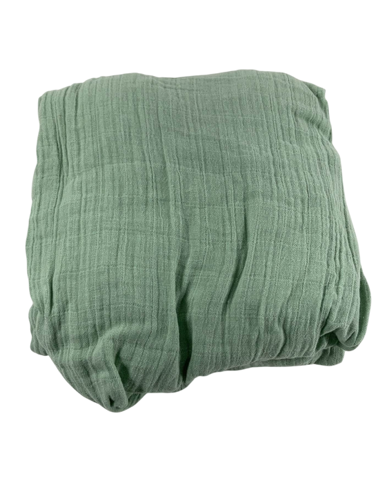 Shop Crane Baby Crib Fitted Sheet, Evergreen at GoodBuy Gear